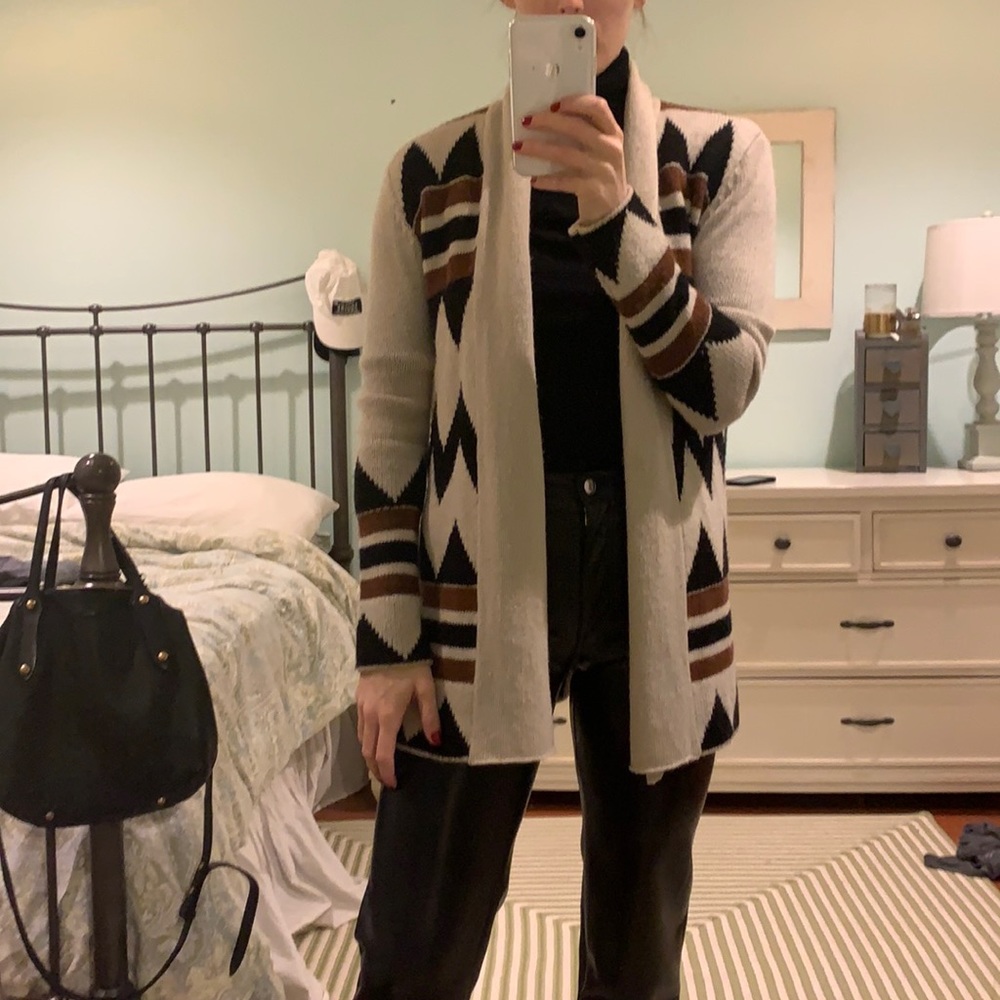 BB Dakota Aztec Cardigan - Size Small
